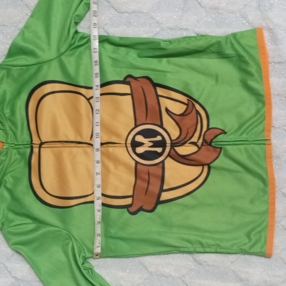 New Nickelodeon Teenage Mutant Ninja Turtle Hoodie Jacket Size 12 Youth - Picture 8 of 9